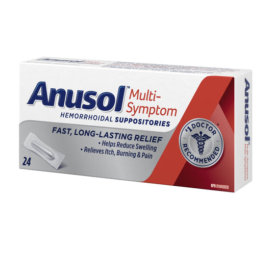 Anusol Suppositoires Multi Symptômes
