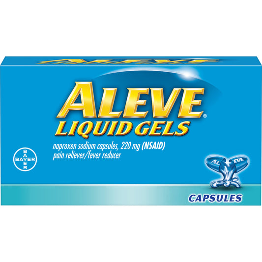 Aleve Liquid Gels 220mg