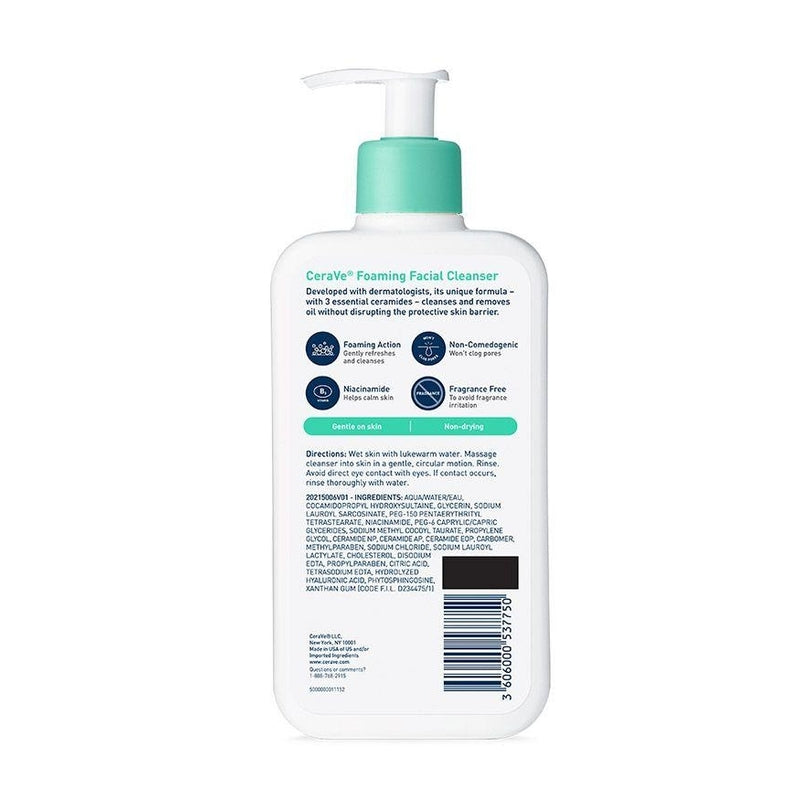 CeraVe Foaming Facial Cleanser