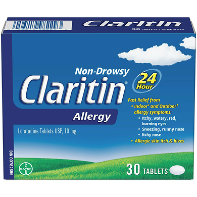 Claritin - Comprimés antiallergiques sans somnolence
