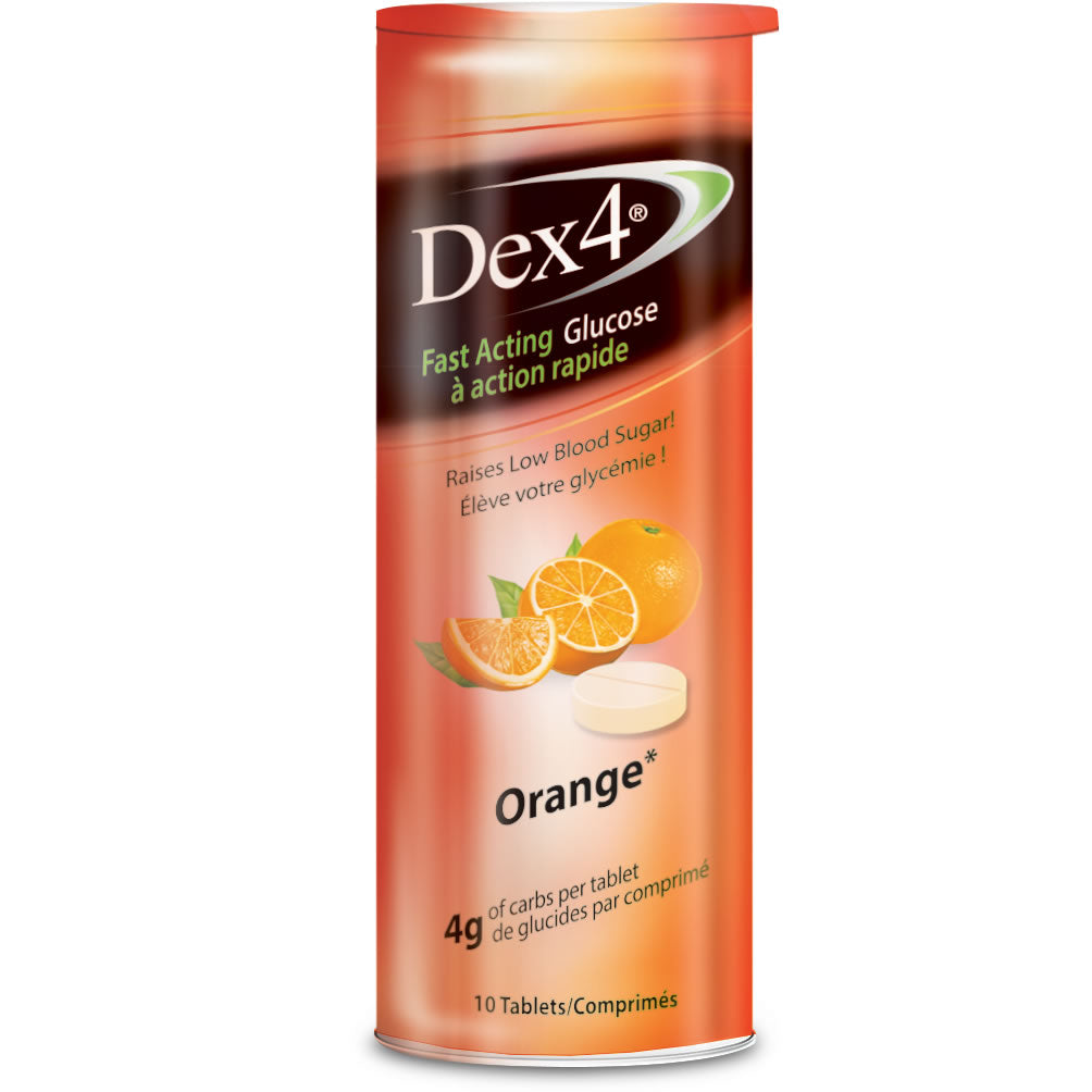 Dex4 Action Rapide Comprimé de Glucose - Saveurs assorties