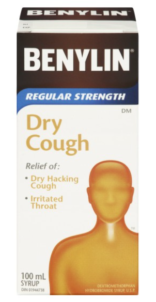Benylin DM Toux Sèche 15mg/5ml