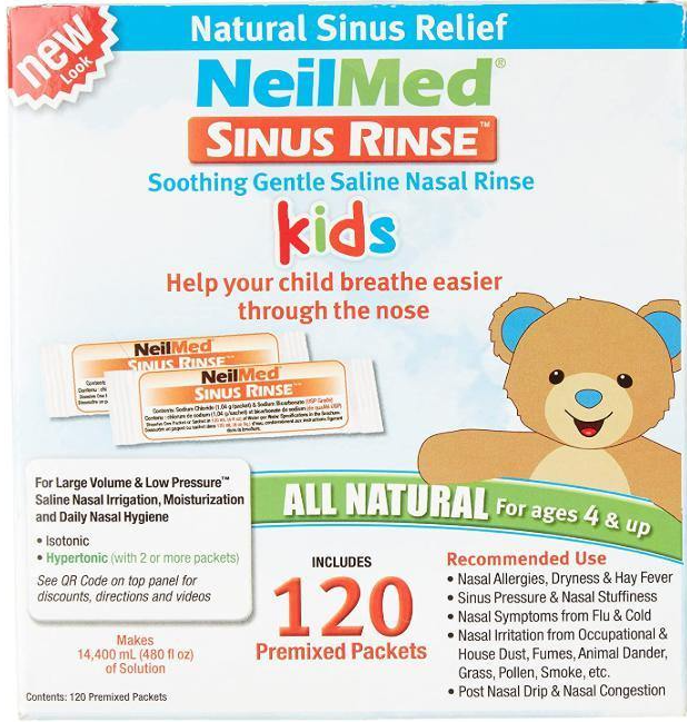 Sinus Rince Recharge Pediatrique