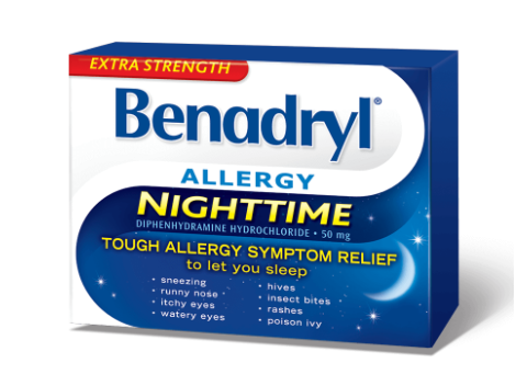 Benadryl Nuit Extra Puissant 50mg