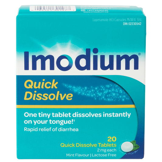 Imodium Dissolution rapide 2mg