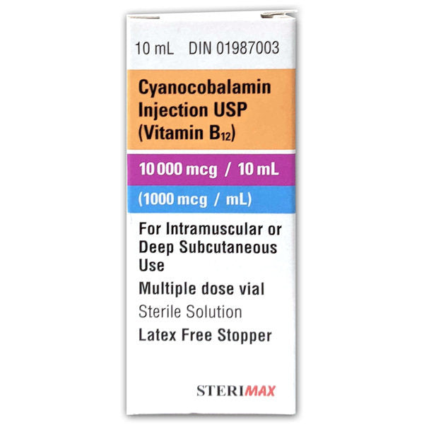 Cyanocobalamin Injection USP (B12)