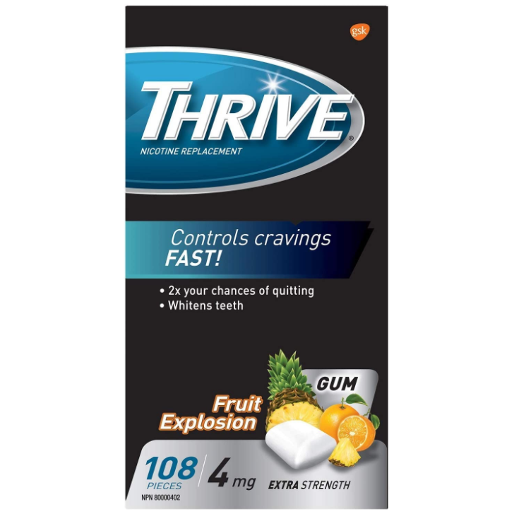 Thrive Nicotine Polacrilex Gum 4mg