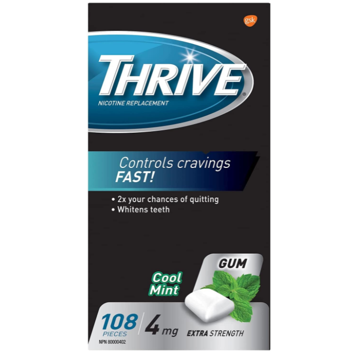 Thrive Nicotine Polacrilex Gum 4mg