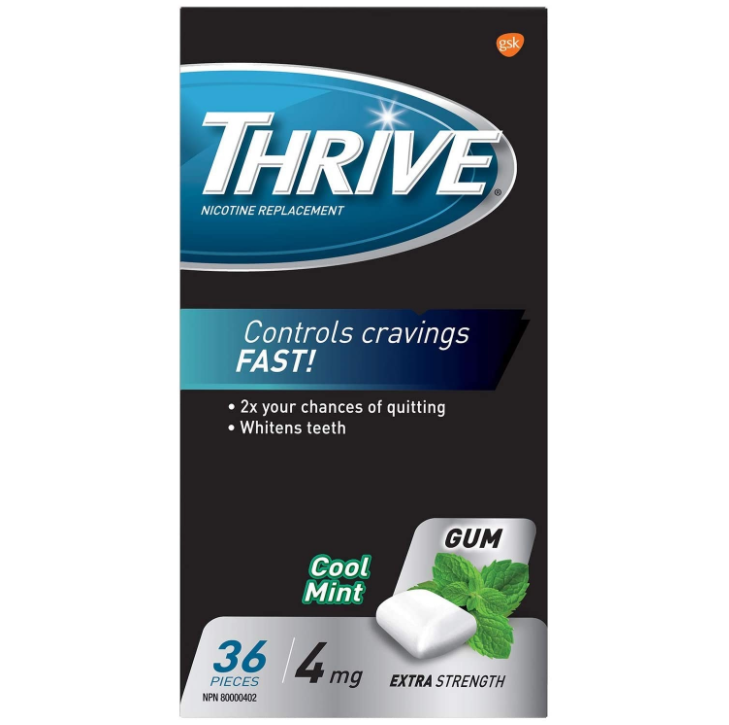 Thrive Nicotine Polacrilex Gum 4mg