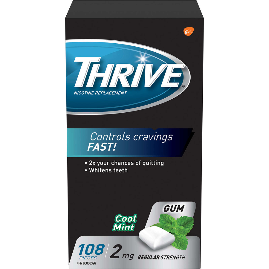 Thrive Nicotine Polacrilex Gum 2mg