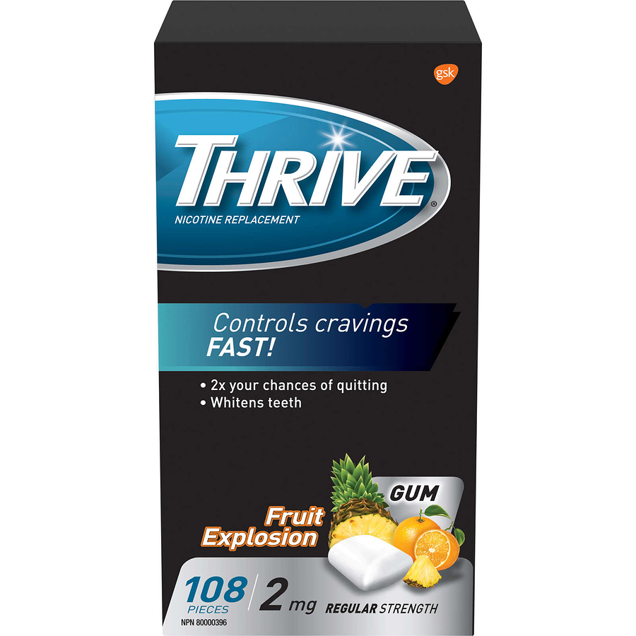 Thrive Nicotine Polacrilex Gum 2mg