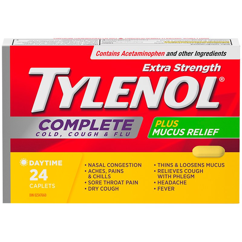 TYLENOL® Complete Cough, Cold &amp; Flu