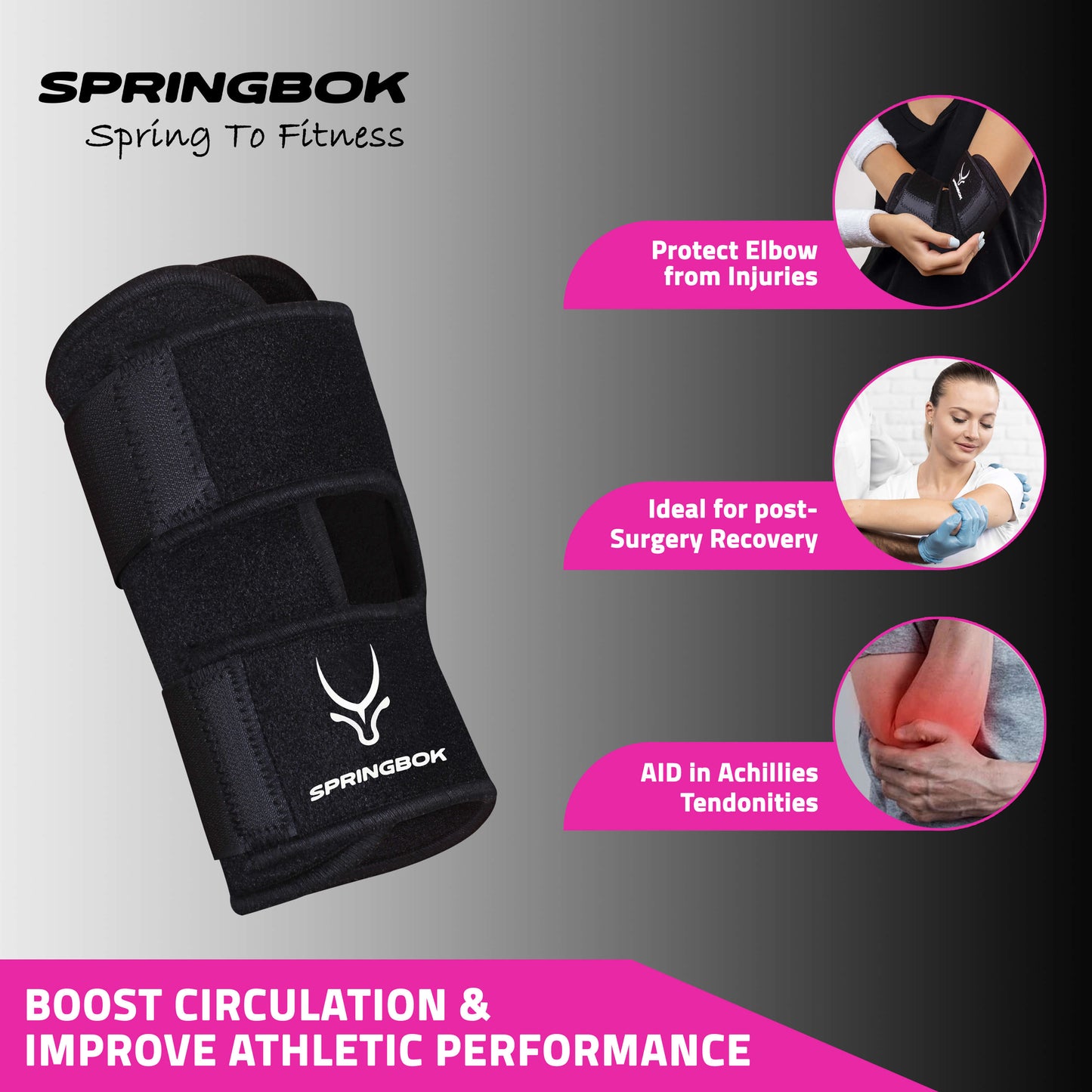 Springbok Elbow Wrap Support