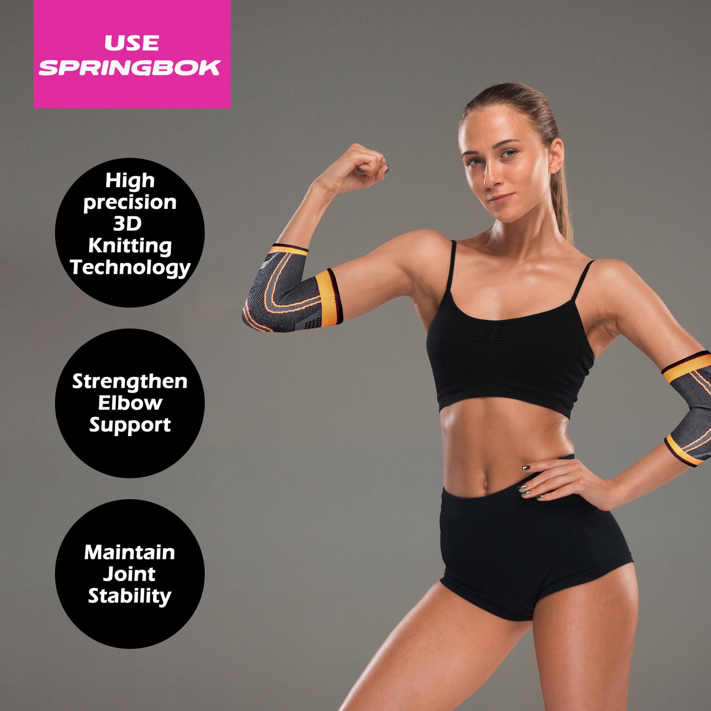 Springbok Elbow Brace Compression Support