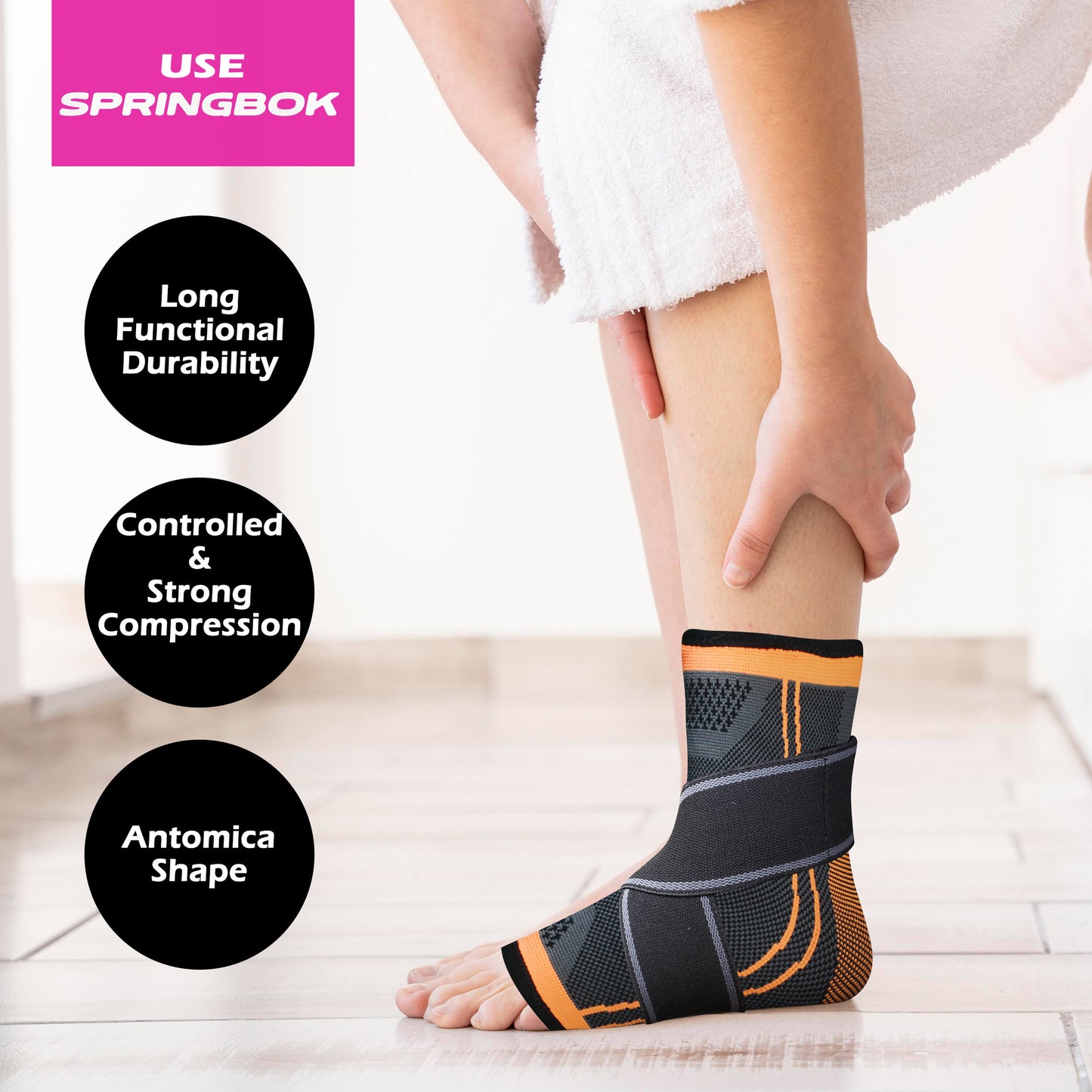 Springbok Ankle Support With Binder