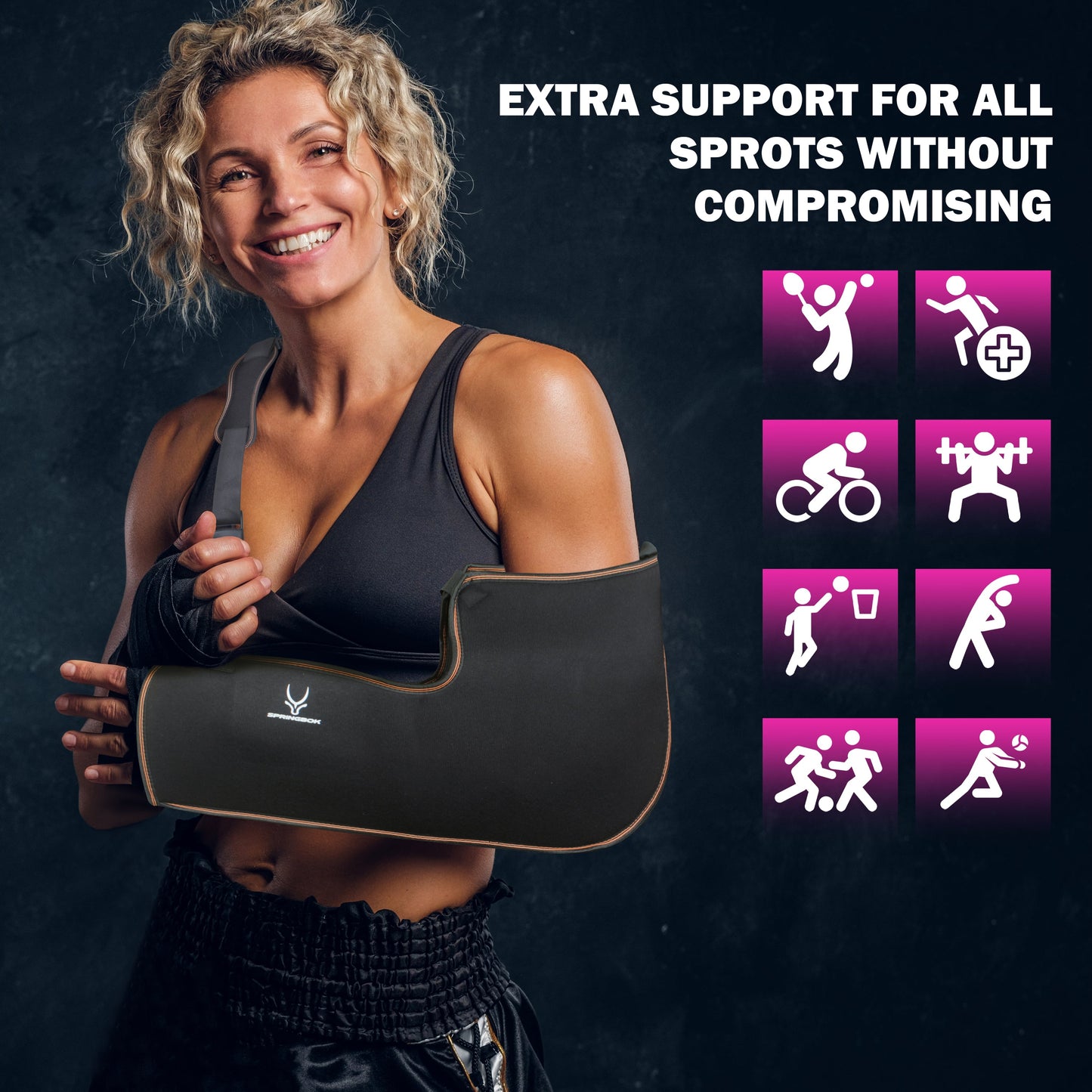 Springbok Arm Brace Immobilizer (Pouch Arm Sling)