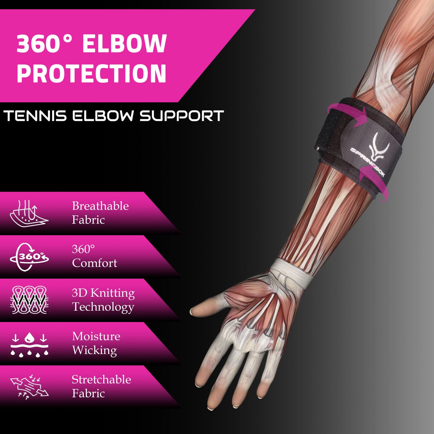 Springbok Golf / Tennis Elbow Support