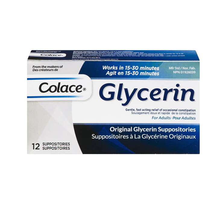 Colace Glycerin Suppositories