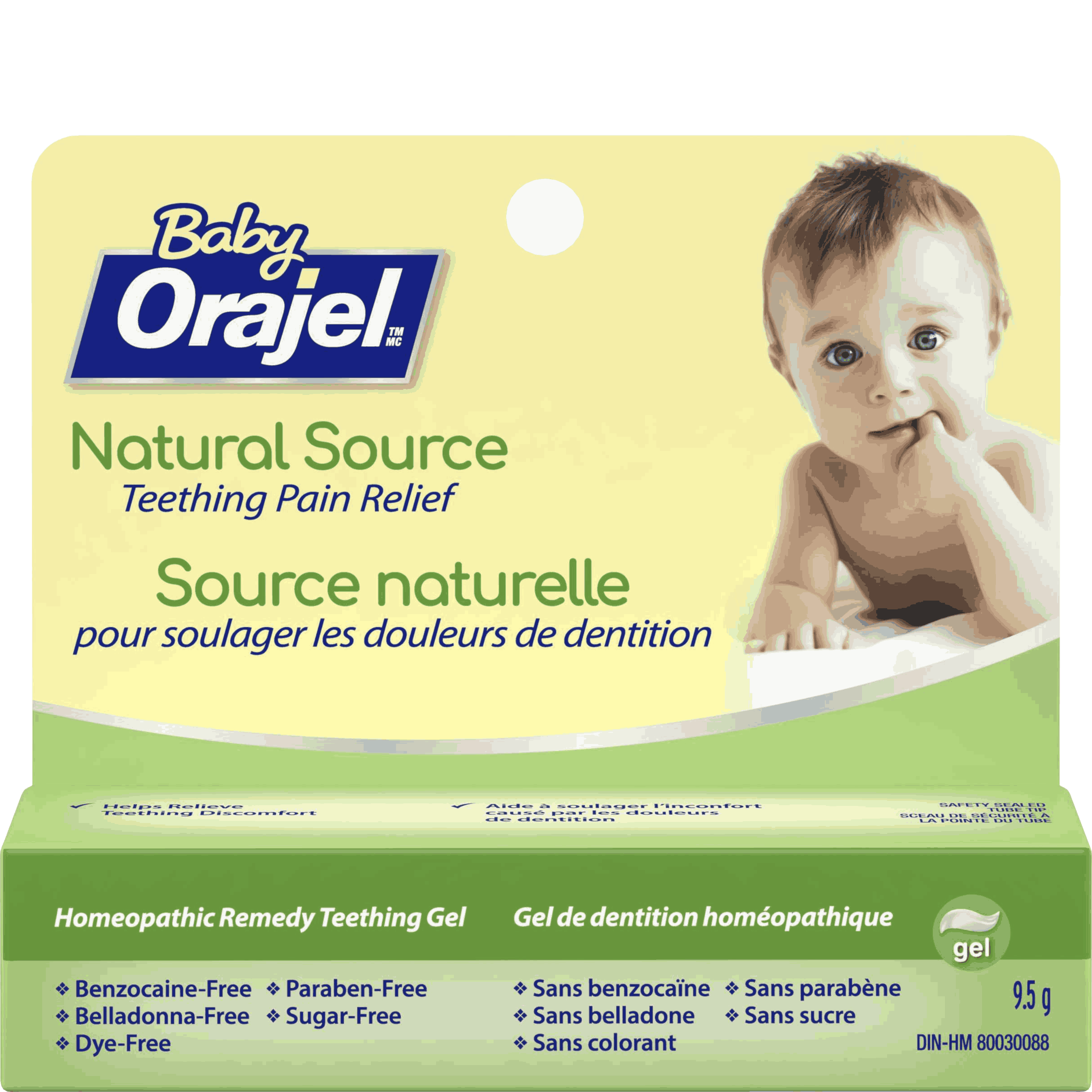 Orajel Naturals Teething Gel