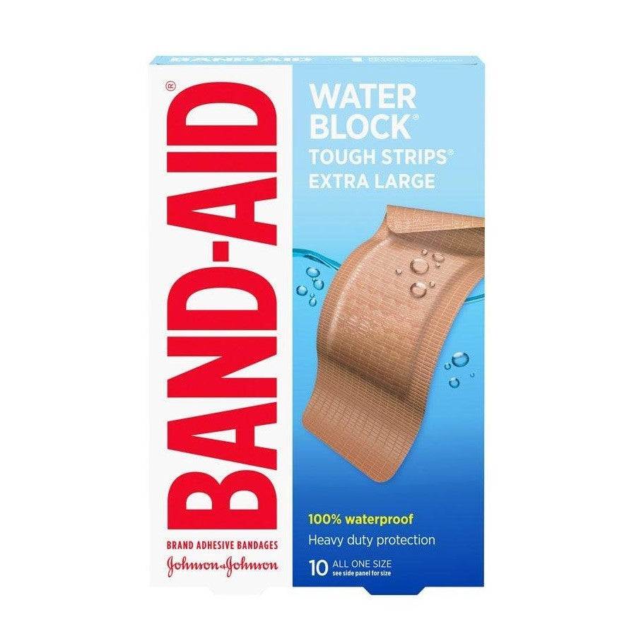 Band-Aid Tough Strips Waterproof XL