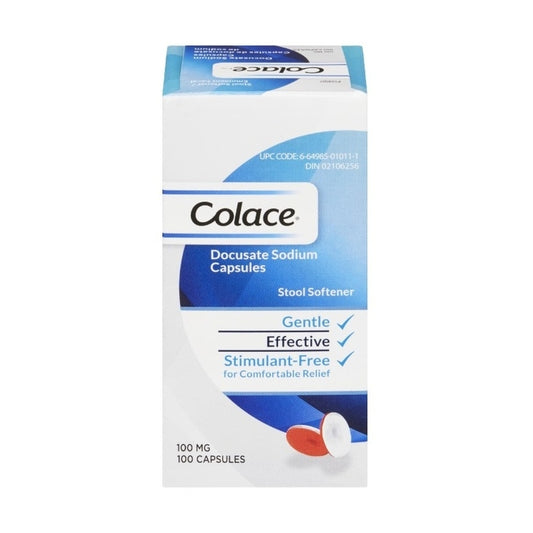 Colace Docusate Sodium 100 mg