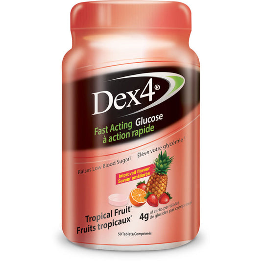 Dex4 Glucose Tablets - Bottles
