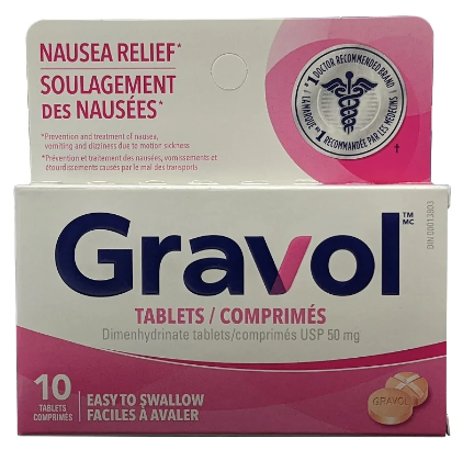 Gravol 50mg