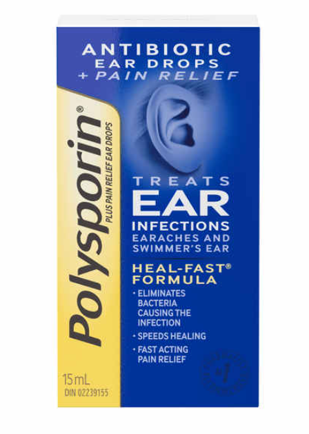 Polysporin Plus Analgesic Otic Drops