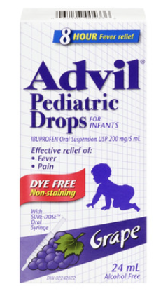 Advil Pediatrique goutte 200mg/5ml Raisin