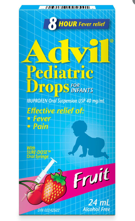 Advil Pediatrique goutte 200mg/5ml Fruit