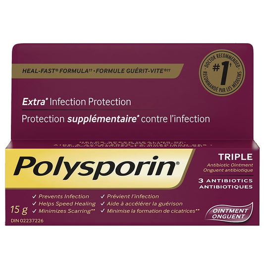 Polysporin triple onguent antibiotique 