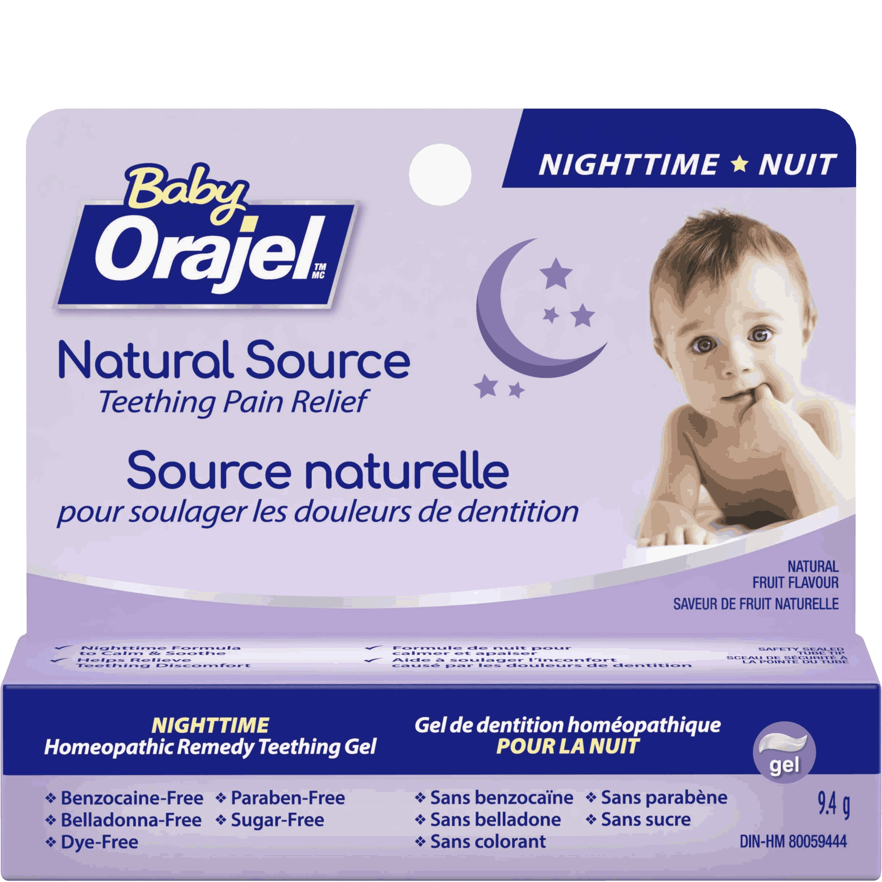 Orajel Naturals Teething Gel Nighttime