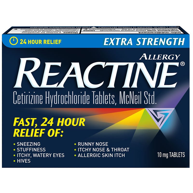 Reactine Allergy Extra Strength Non Drowsy