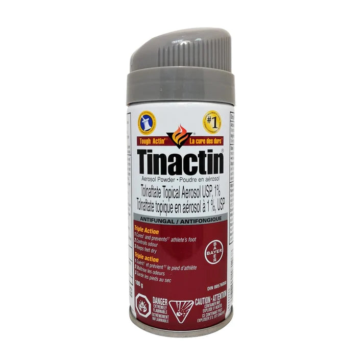 TINACTIN Antifungal Aerosol (Tolnaftate 1%), 100 grams