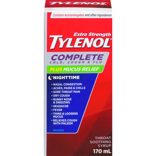 Tylenol Complete Cold, Cough & Flu Nighttime Relief