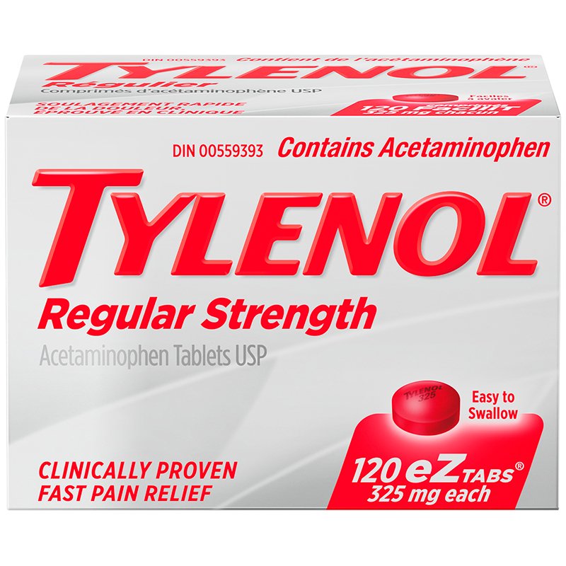 Tylenol Regular EZ Tablet 325mg