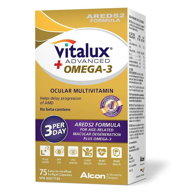 VITALUX® Advanced + Omega-3 Ocular Multivitamin