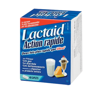 Lactaid Fast Act Caplets, 40 units